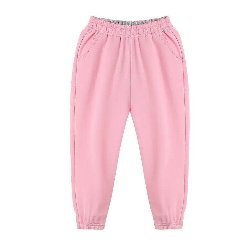 2026 Kids Elastic Waist Sweatpants Black - Image 3