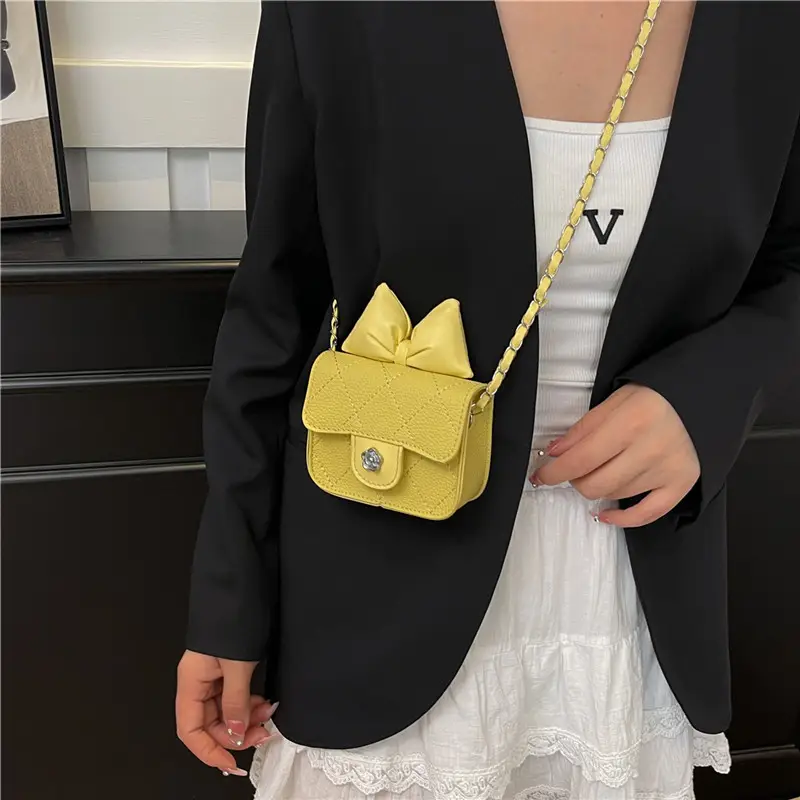 Black Bow Crossbody Bag for Women 2025 - Image 8