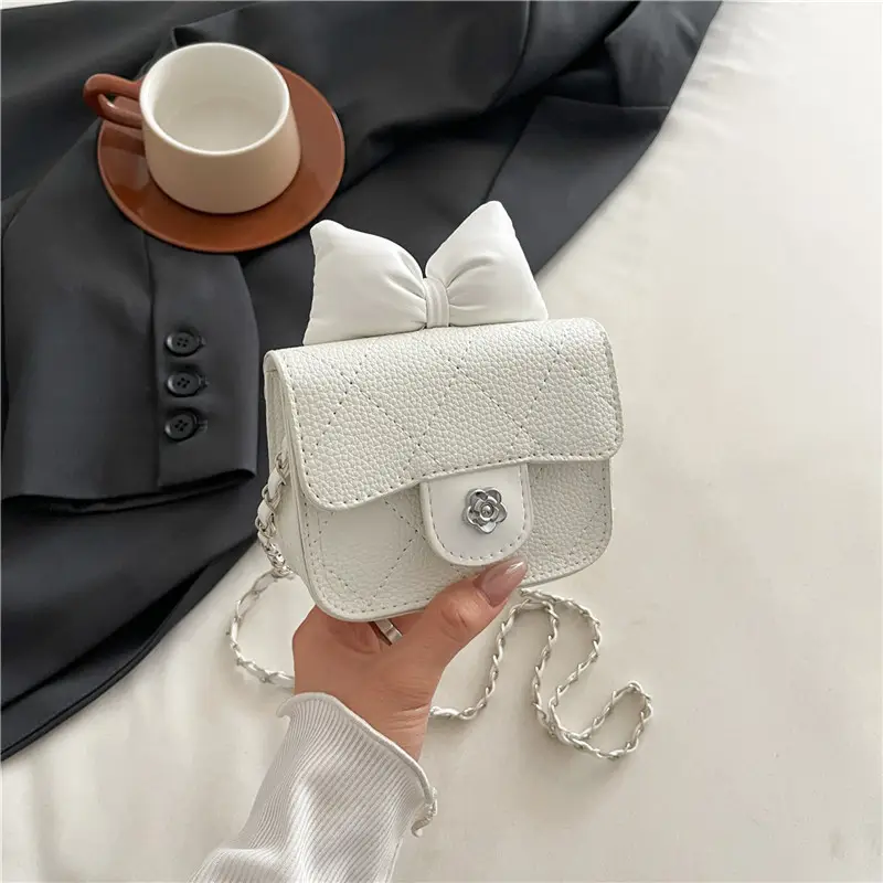 Black Bow Crossbody Bag for Women 2025 - Image 2