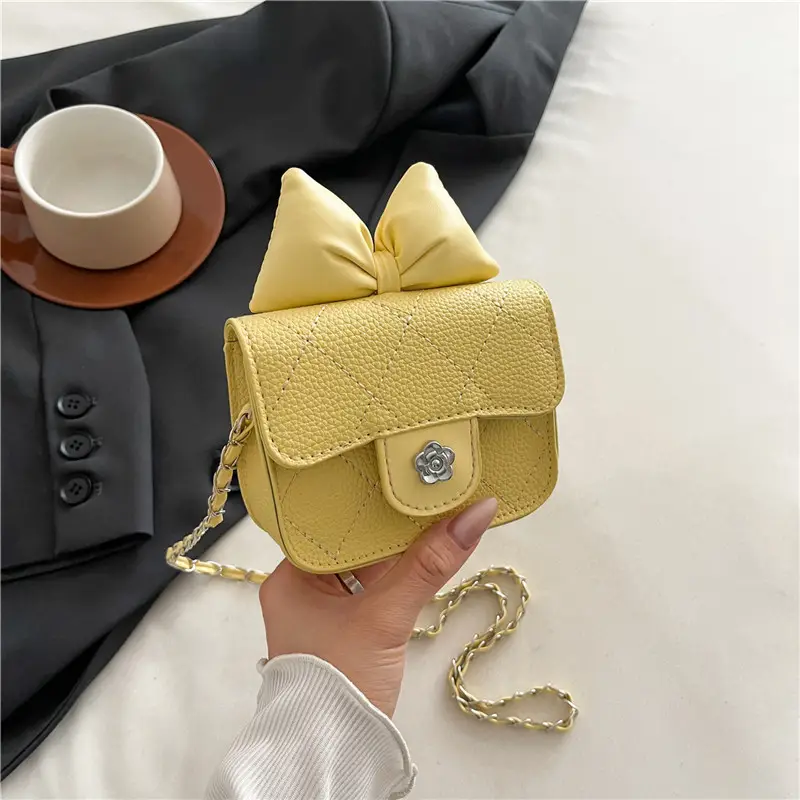 Black Bow Crossbody Bag for Women 2025 - Image 3