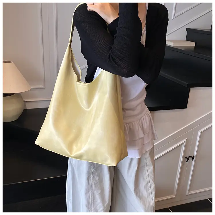 Women's Cream Crossbody Tote Bag Large Capacity 2025 — feature 16