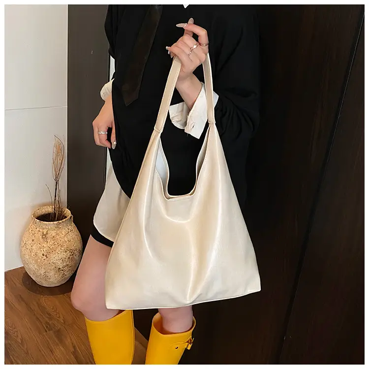 Women's Cream Crossbody Tote Bag Large Capacity 2025 — feature 17