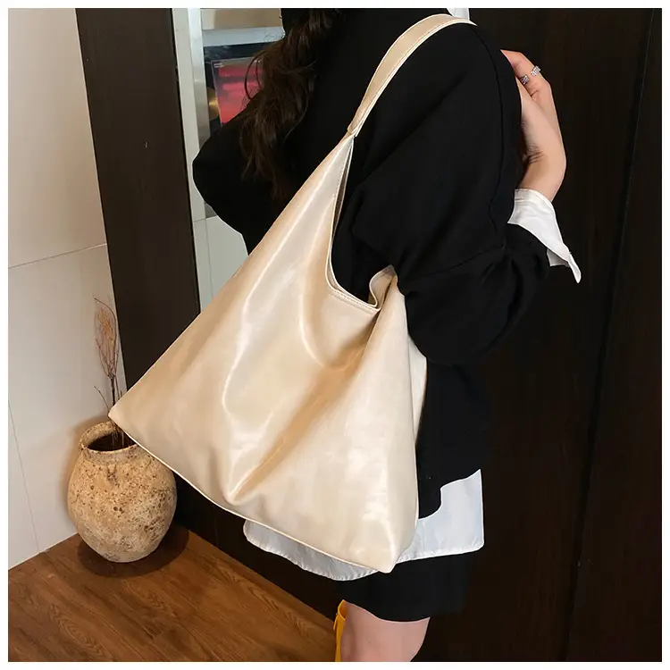 Women's Cream Crossbody Tote Bag Large Capacity 2025 — feature 20