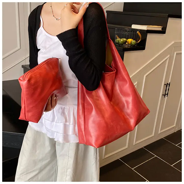 Women's Cream Crossbody Tote Bag Large Capacity 2025 — feature 8