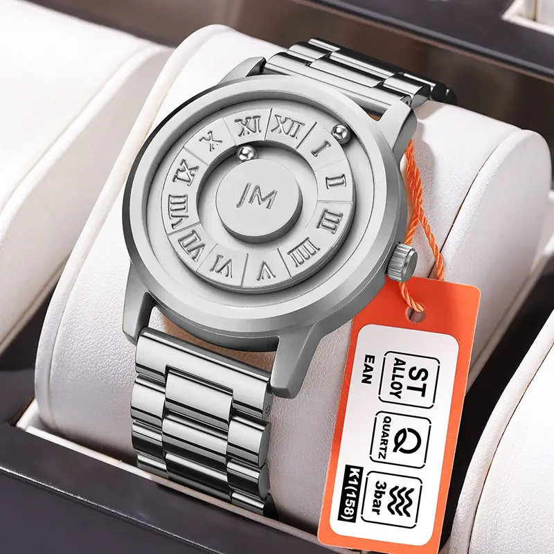 Men's Magnetic Levitation Watch Black Digital Display - Image 3