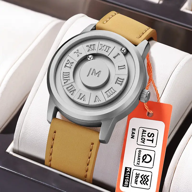 Men's Magnetic Levitation Watch Black Digital Display - Image 5