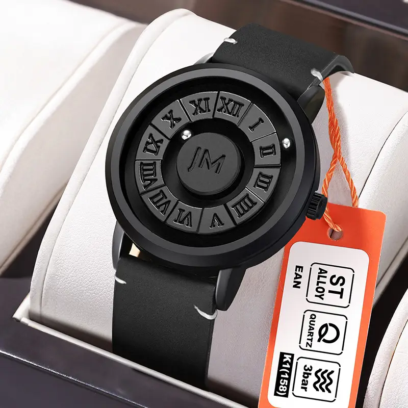 Men's Magnetic Levitation Watch Black Digital Display - Image 7