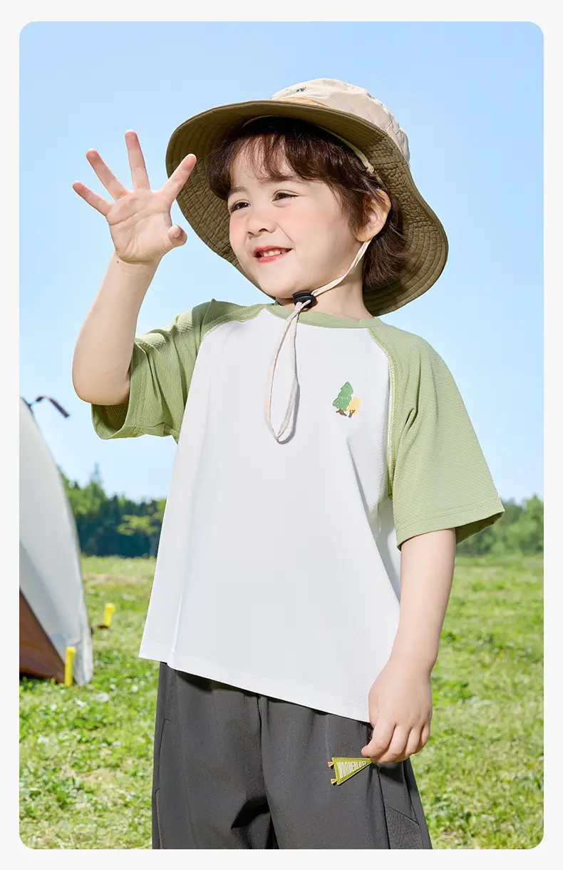 Right European Boys Summer T-Shirt Mosquito-Proof Pants — feature 11