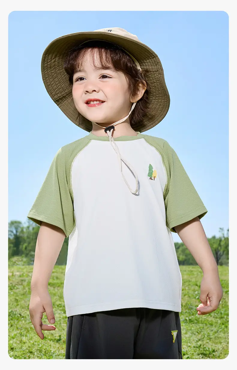 Right European Boys Summer T-Shirt Mosquito-Proof Pants — feature 12