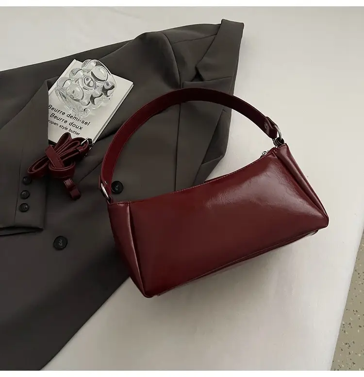Retro Crossbody Bag Women Brown Leather 2025 — feature 27