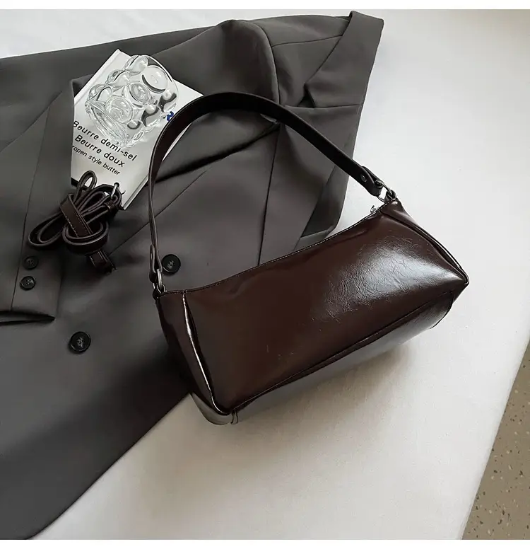 Retro Crossbody Bag Women Brown Leather 2025 — feature 30