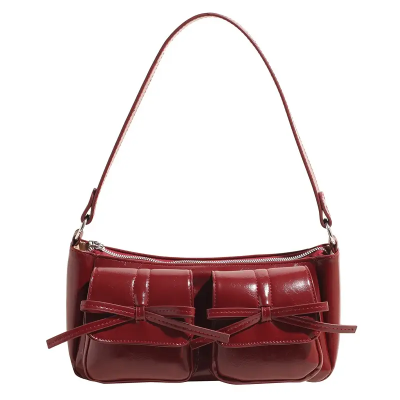 Retro Crossbody Bag Women Brown Leather 2025 - Image 5