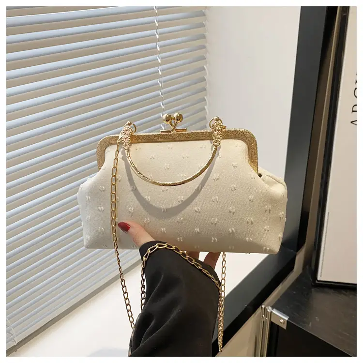 Light Blue Sparkle Shoulder Bag for Women 2025 - Image 3