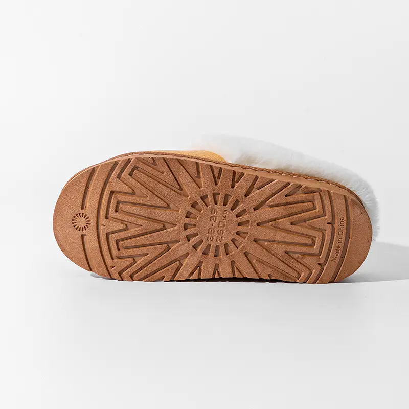 Thick-Soled Plush Warm Slippers for Home Use, Dormitory, Couples, Postpartum, Women's Autumn and Winter Indoor Cotton Slippers - Image 9