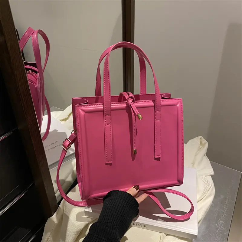 White Women's Square Shoulder Bag 2025 New Style - Image 7