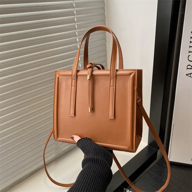 White Women's Square Shoulder Bag 2025 New Style - Image 8