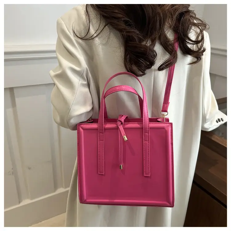 White Women's Square Shoulder Bag 2025 New Style — feature 15