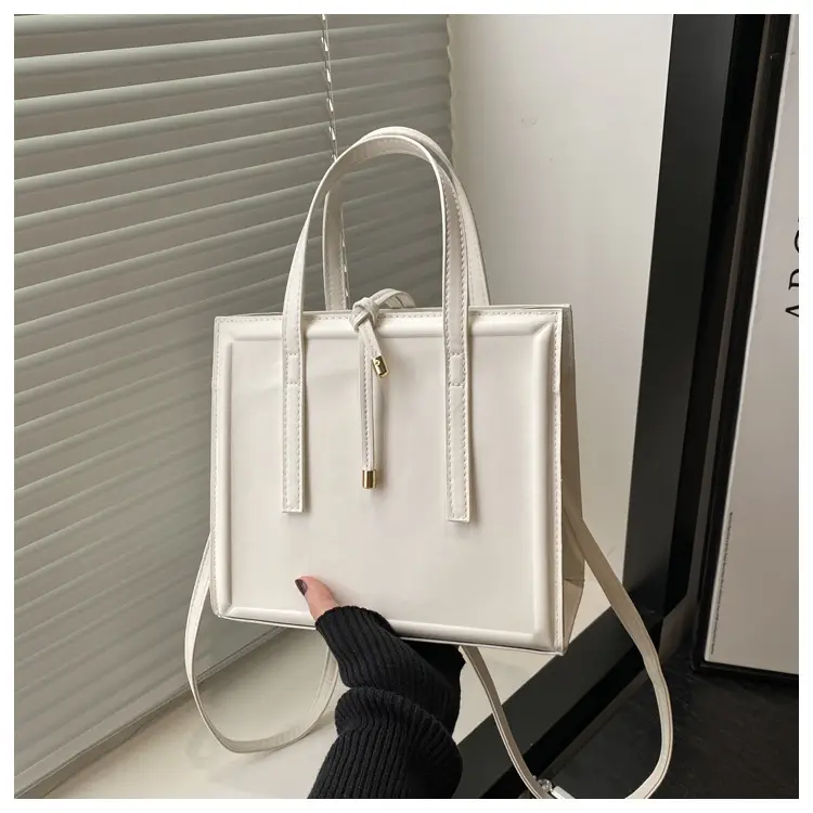 White Women's Square Shoulder Bag 2025 New Style — feature 26