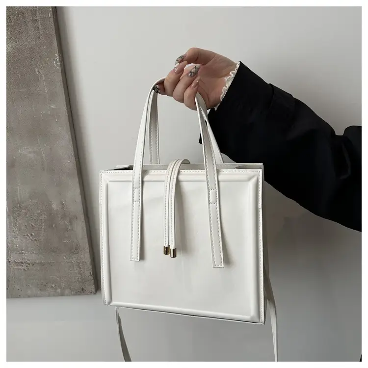White Women's Square Shoulder Bag 2025 New Style — feature 7
