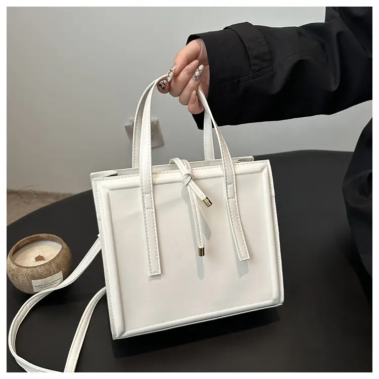 White Women's Square Shoulder Bag 2025 New Style — feature 8