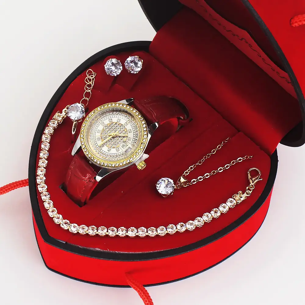 Women's Cross-Border Jewelry Set with Quartz Watch - Image 6