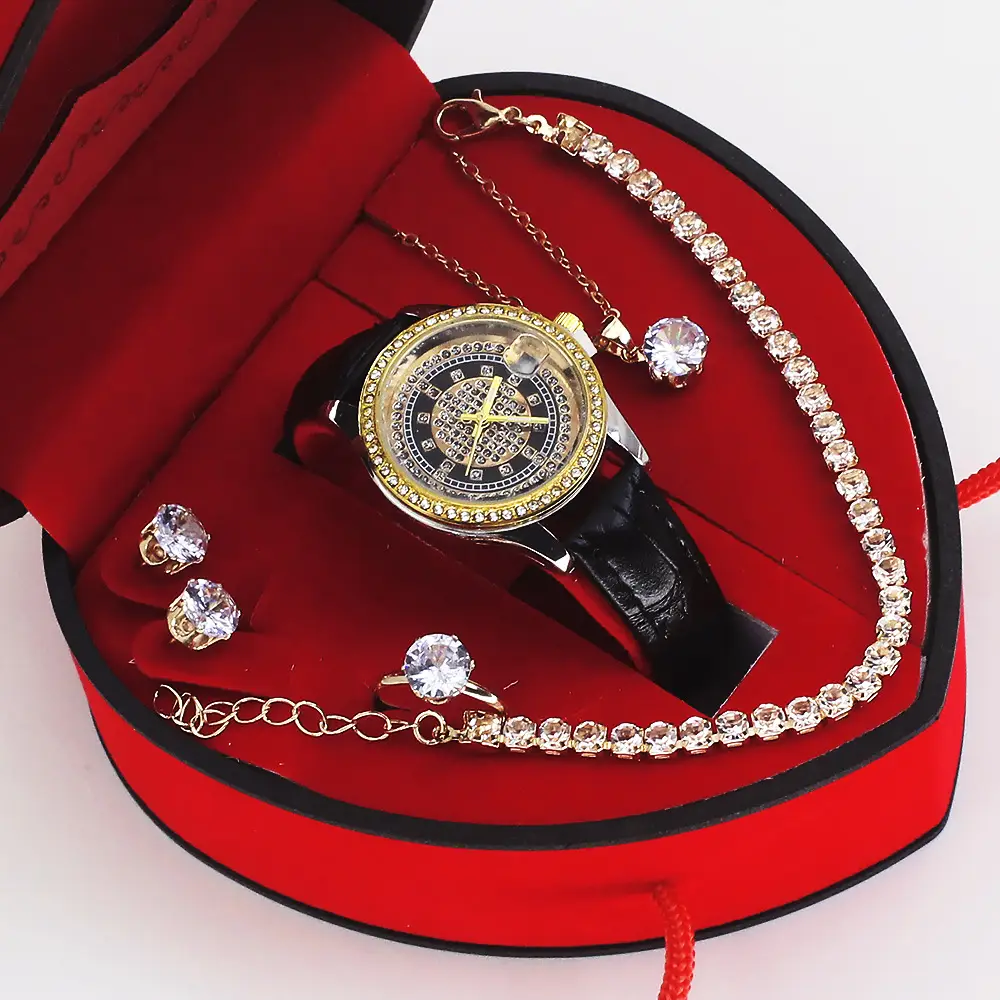 Women's Cross-Border Jewelry Set with Quartz Watch - Image 11