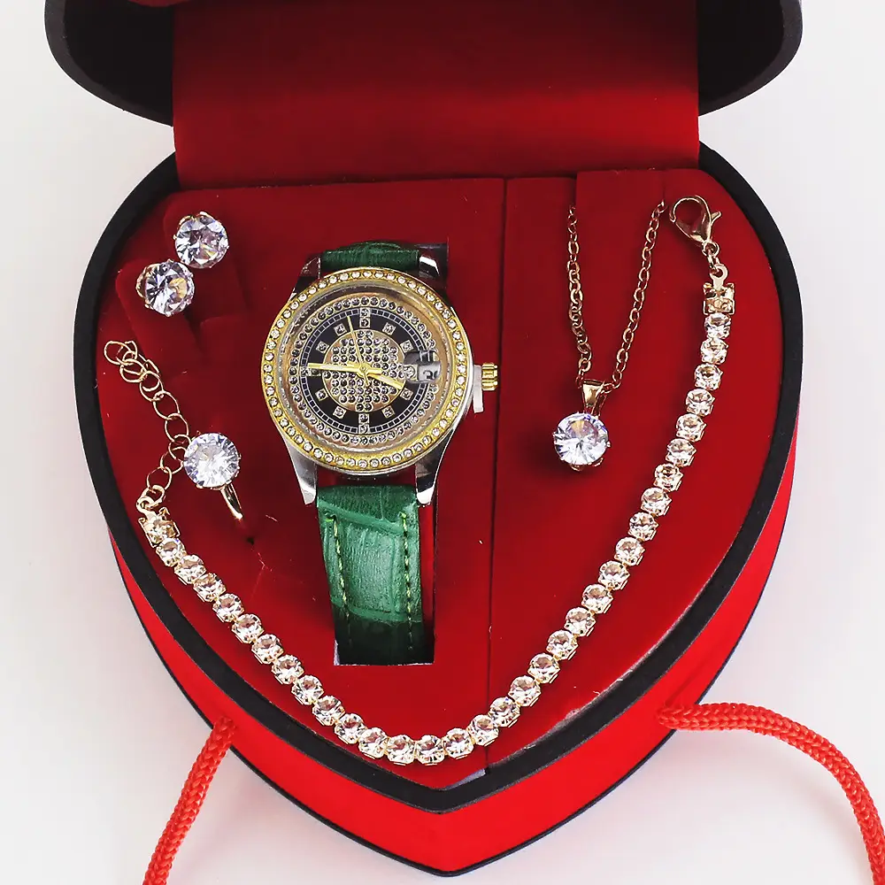 Women's Cross-Border Jewelry Set with Quartz Watch - Image 13