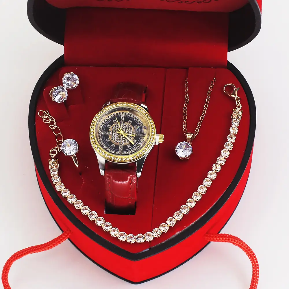 Women's Cross-Border Jewelry Set with Quartz Watch — feature 12