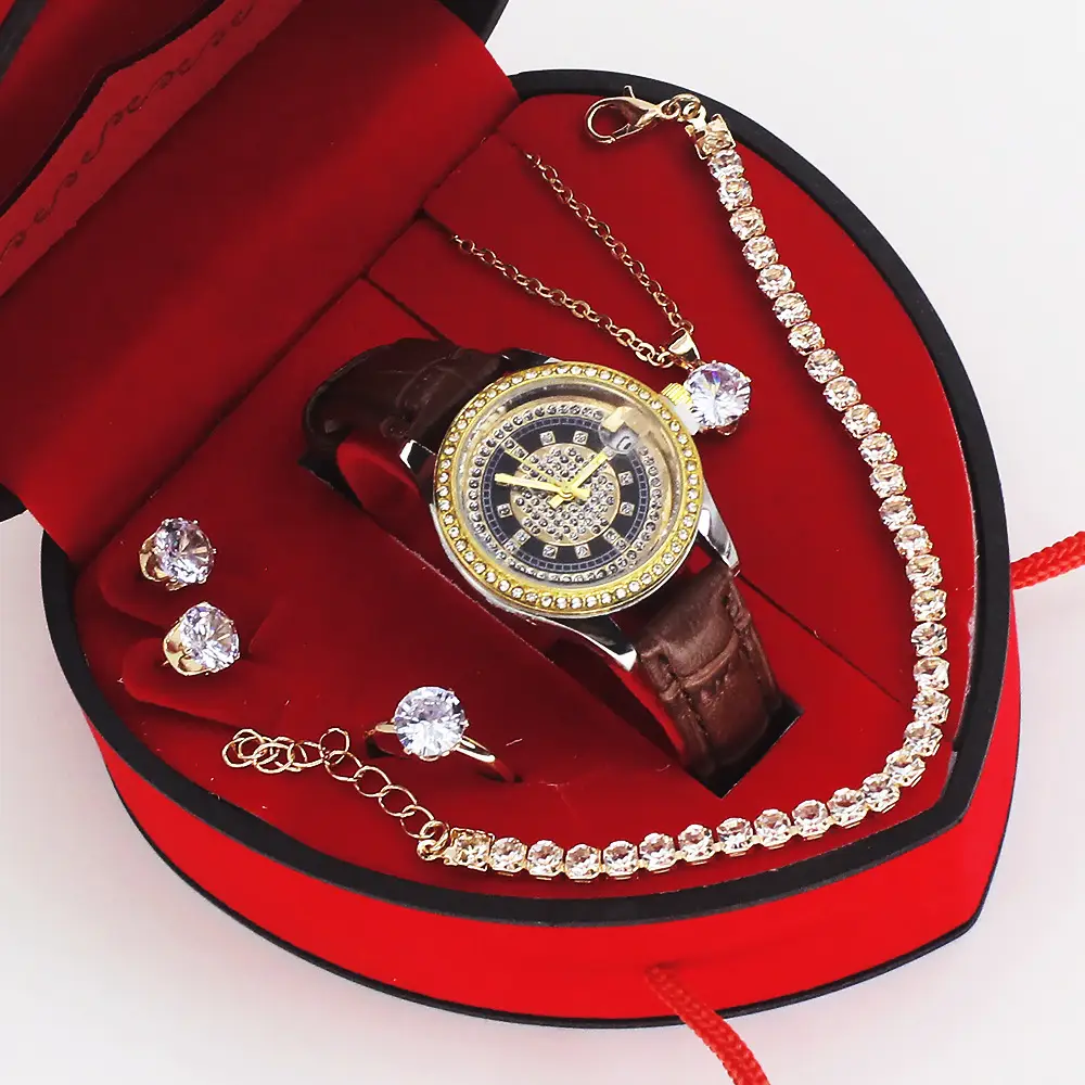 Women's Cross-Border Jewelry Set with Quartz Watch — feature 14