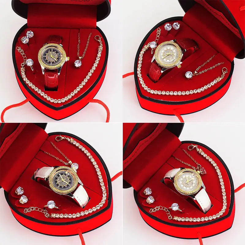 Women's Cross-Border Jewelry Set with Quartz Watch — feature 5