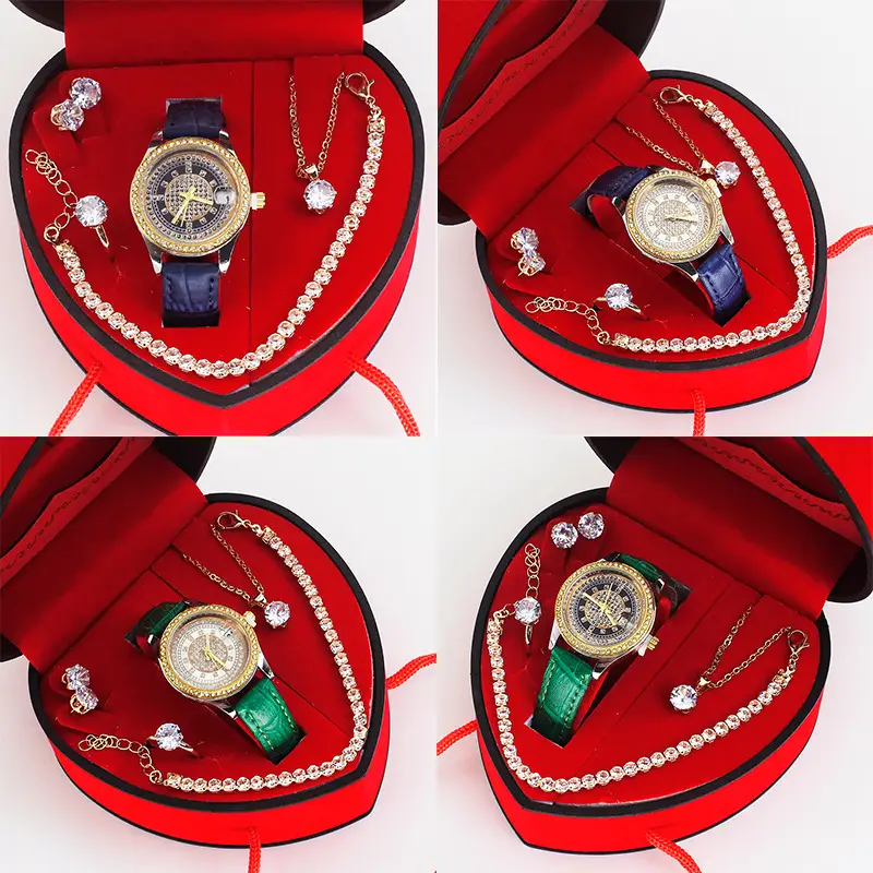 Women's Cross-Border Jewelry Set with Quartz Watch — feature 6