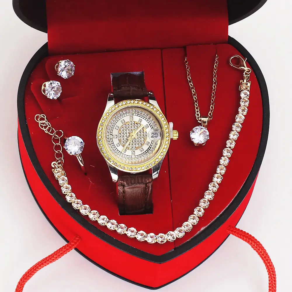 Women's Cross-Border Jewelry Set with Quartz Watch - Image 10