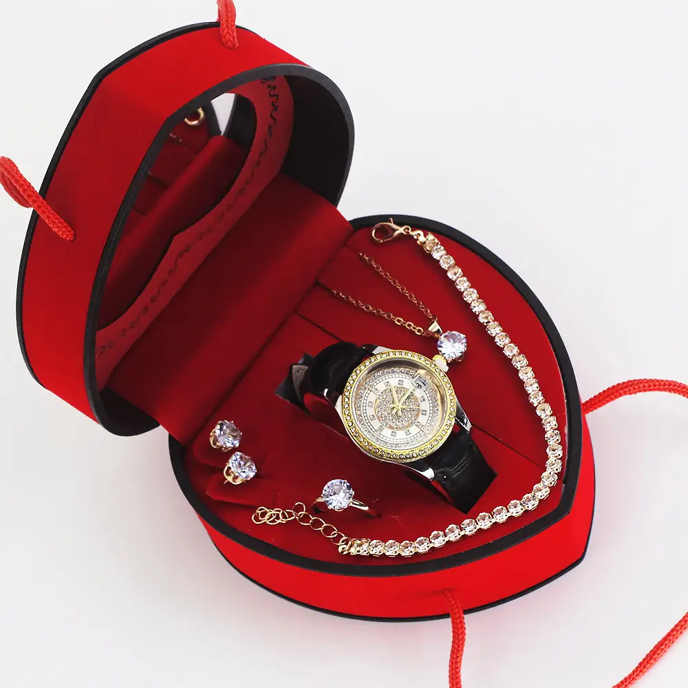 Women's Cross-Border Jewelry Set with Quartz Watch - Image 12