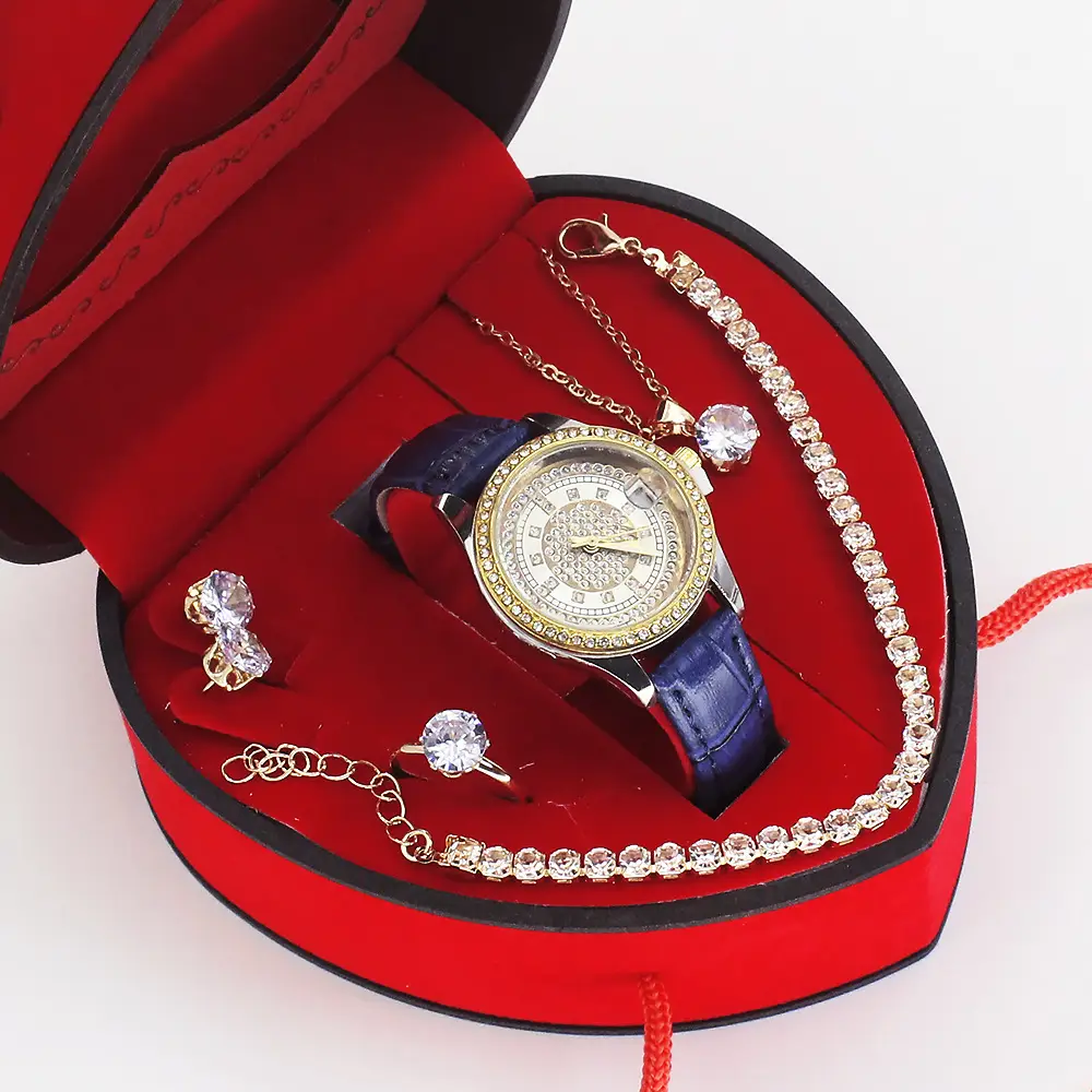 Women's Cross-Border Jewelry Set with Quartz Watch - Image 2