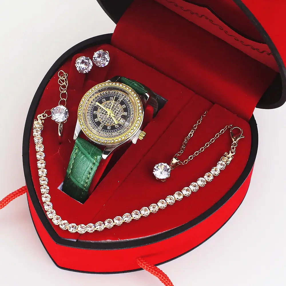 Women's Cross-Border Jewelry Set with Quartz Watch - Image 3