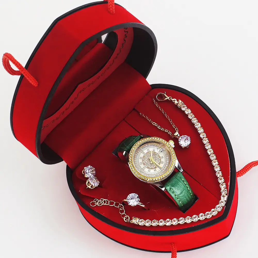 Women's Cross-Border Jewelry Set with Quartz Watch - Image 4