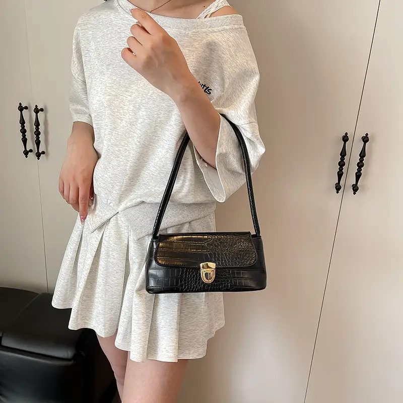 Pink French Niche Shoulder Bag for Women - Image 7