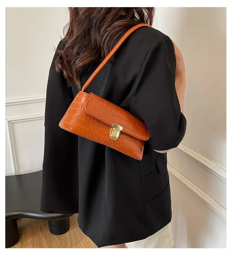 Pink French Niche Shoulder Bag for Women — feature 1