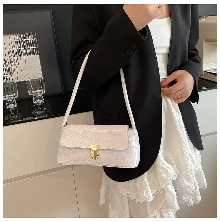 Pink French Niche Shoulder Bag for Women — feature 11