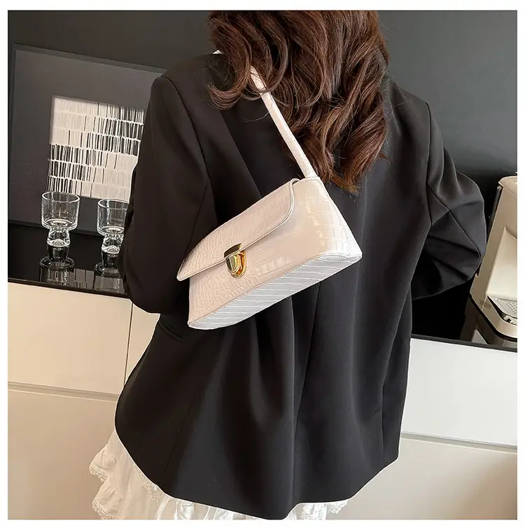 Pink French Niche Shoulder Bag for Women — feature 12