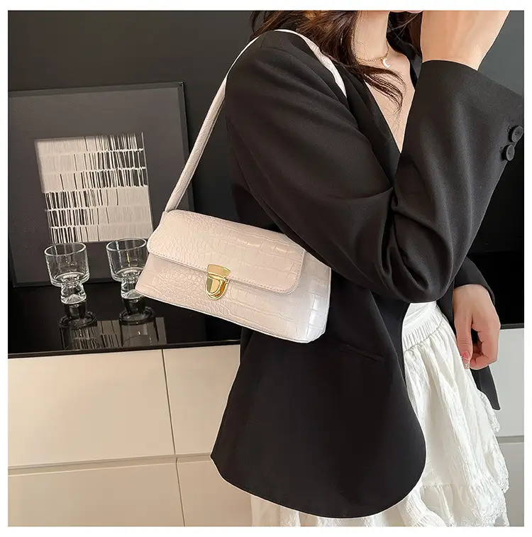 Pink French Niche Shoulder Bag for Women — feature 13
