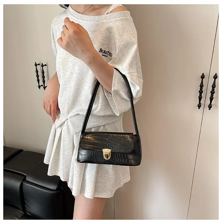 Pink French Niche Shoulder Bag for Women — feature 17