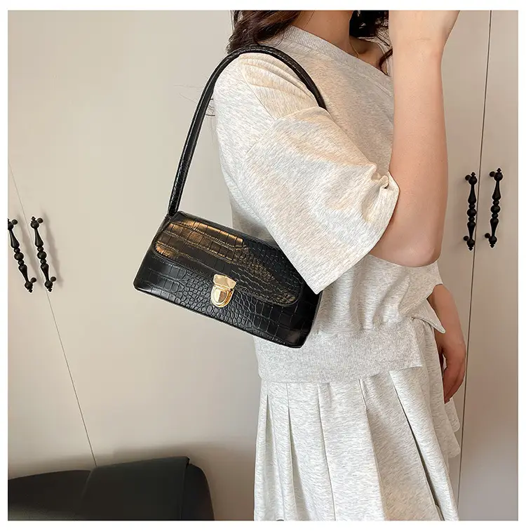 Pink French Niche Shoulder Bag for Women — feature 19