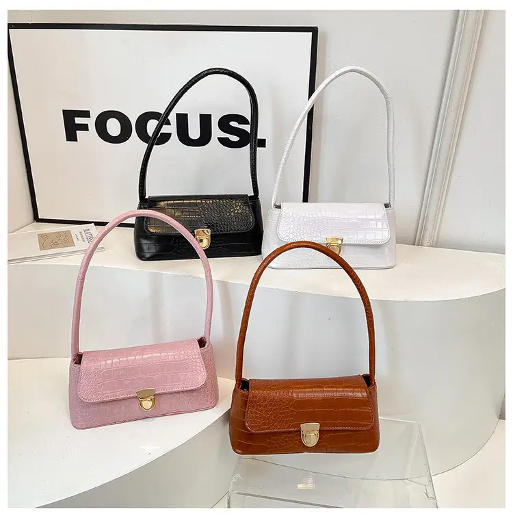 Pink French Niche Shoulder Bag for Women — feature 27
