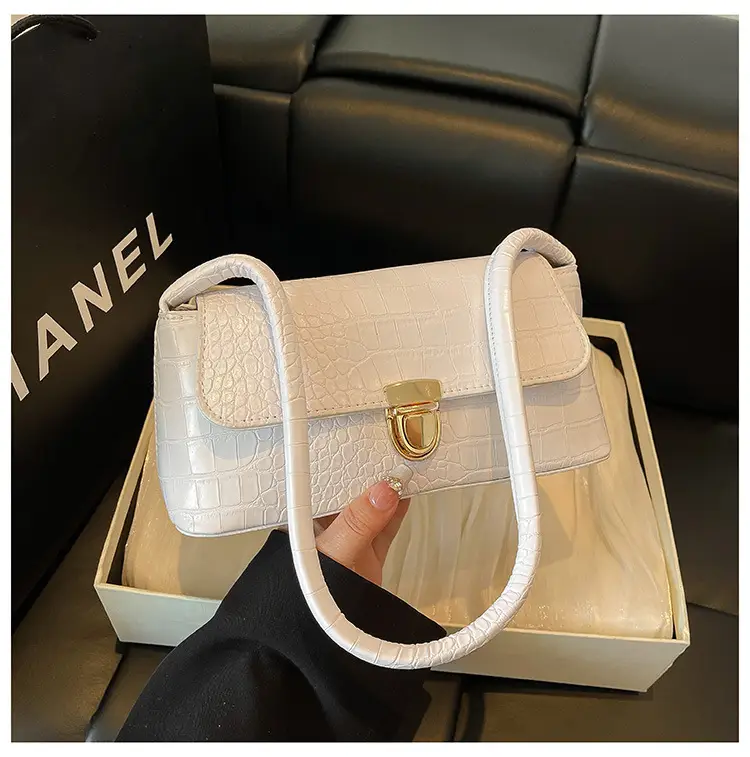 Pink French Niche Shoulder Bag for Women - Image 2