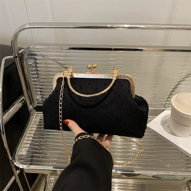 Black Korean Style Shoulder Bag for Women 2025 - Image 6