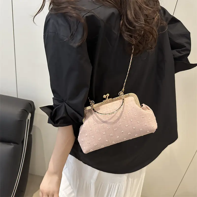Black Korean Style Shoulder Bag for Women 2025 - Image 8