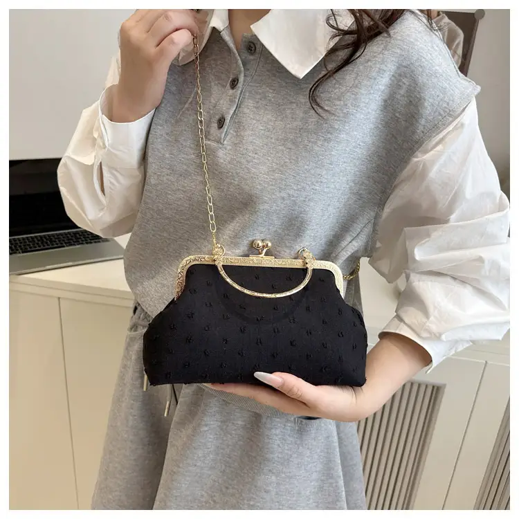 Black Korean Style Shoulder Bag for Women 2025 — feature 32