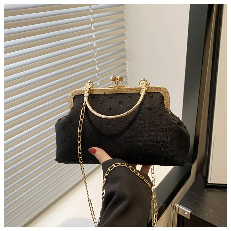 Black Korean Style Shoulder Bag for Women 2025 - Image 5