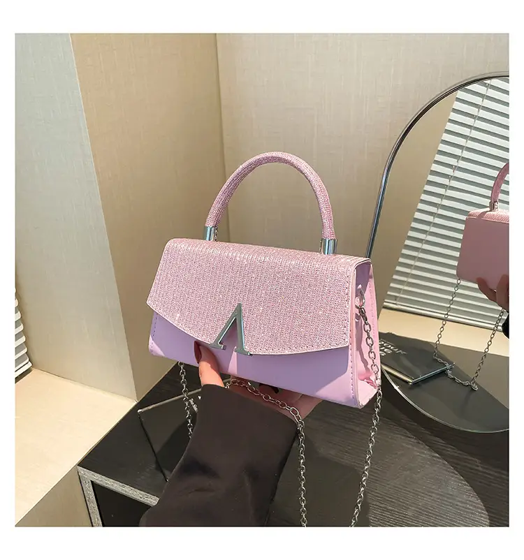 Pink Sparkly Women's Shoulder Crossbody Bag 2025 — feature 19